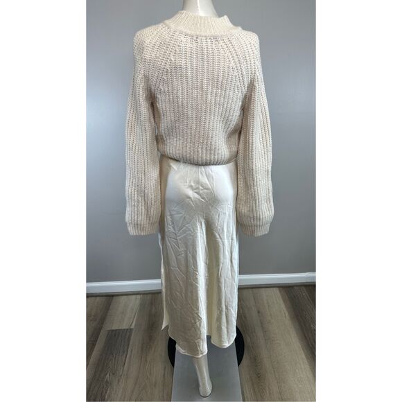 DH NEW YORK Ren Sweater Dress In Ivory Size XS $250 - Picture 9 of 11